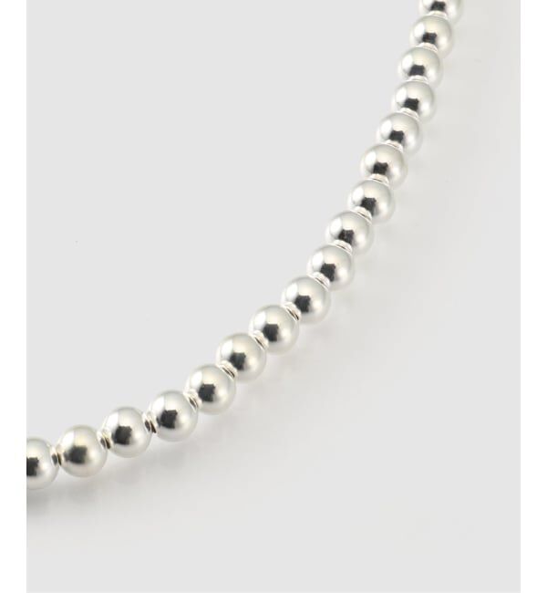 journal standard L'essage「ERICKA NICOLAS BEGAY ナバホパール 6mm/40cm ネックレス」|ネックレス|