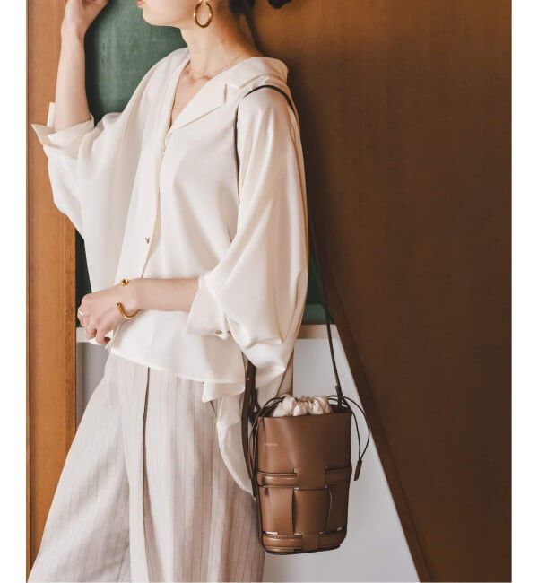 NOBLE「《追加》ORSETTO/オルセット RETE ショルダーBAG」|ショルダー・メッセンジャー|ブラウン