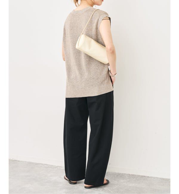 Spick and Span「ライトコットンバレルレッグパンツ」|その他|