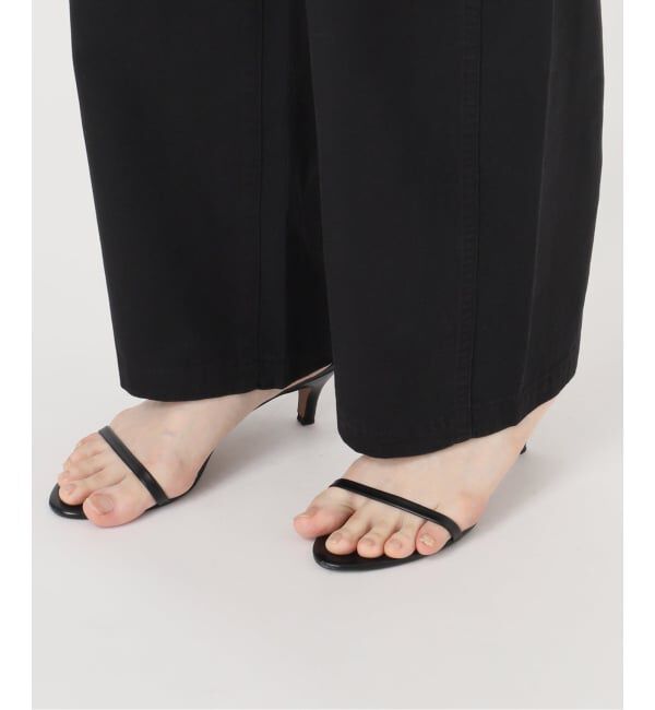 Spick and Span「ライトコットンバレルレッグパンツ」|その他|
