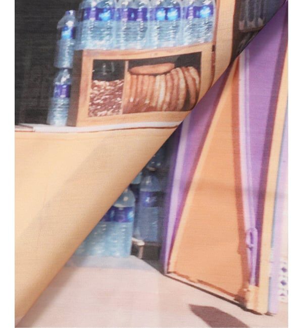 U by SPICK&SPAN「LY / エルワイ Postcard scarf」|バンダナ・スカーフ|