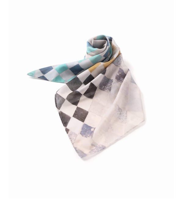 U by SPICK&SPAN「LY / エルワイ Postcard scarf」|バンダナ・スカーフ|