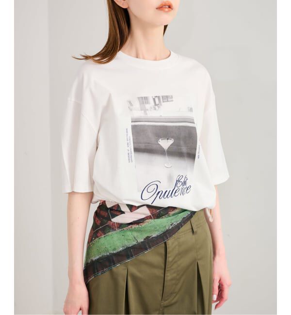 U by SPICK&SPAN「LY / エルワイ Postcard scarf」|バンダナ・スカーフ|