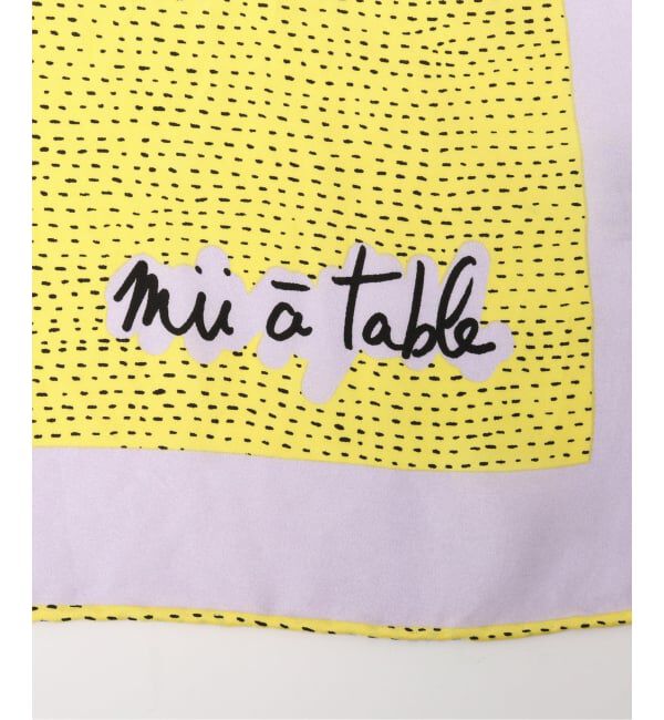 Spick and Span「Mii / ミイ SCARF 65*65」|バンダナ・スカーフ|