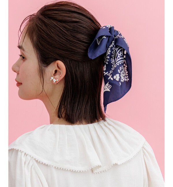 組曲「【Flower Collection】バンダナプチ スカーフ」|バンダナ・スカーフ|