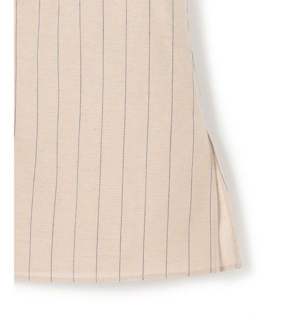 BEIGE,「ERYTH / リネンストライプ キャミソール」|シャツ・ブラウス|