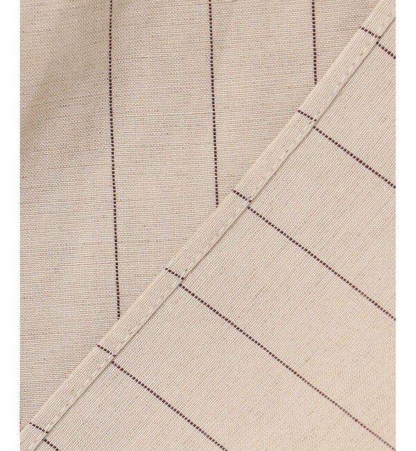 BEIGE,「ERYTH / リネンストライプ キャミソール」|シャツ・ブラウス|