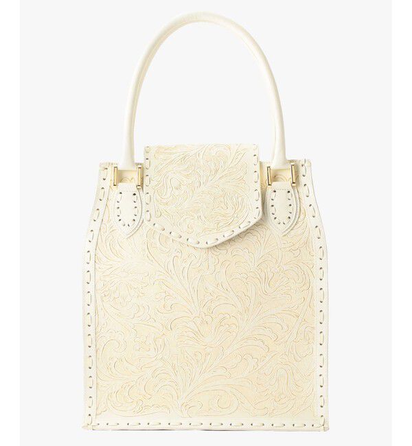 Carving Tribes「Trapeze bag」|トートバッグ|ホワイト