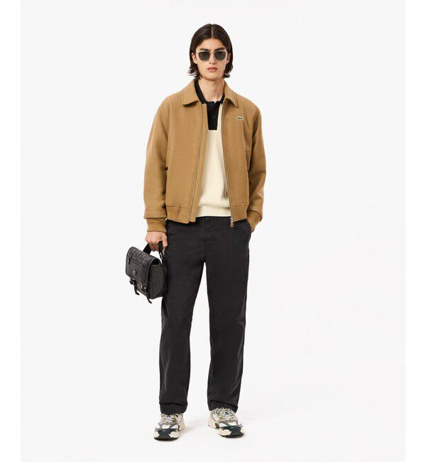 LACOSTE「ウォッシュドペインターパンツ」|デニム|