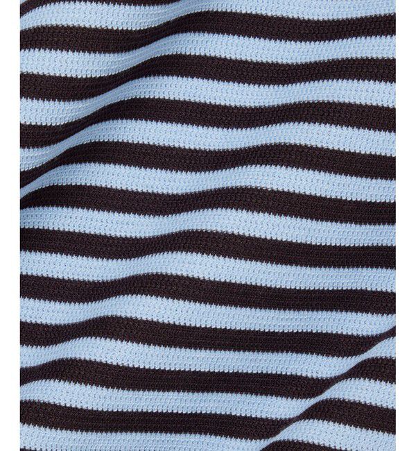 LACOSTE「ニットライクボーダーTシャツ」|Tシャツ・カットソー|