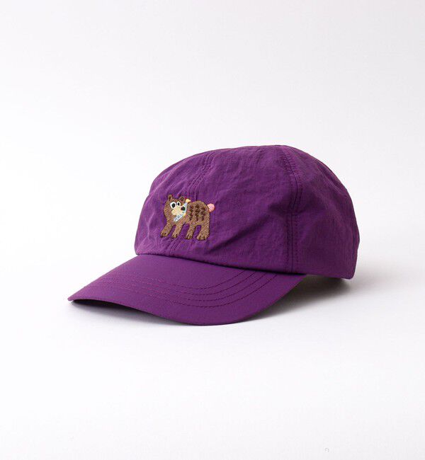 NOLLEY'S goodman「【halo commodity/ハロ コモディティー】KUMA Cap h261-279」|キャップ・キャスケット|パープル