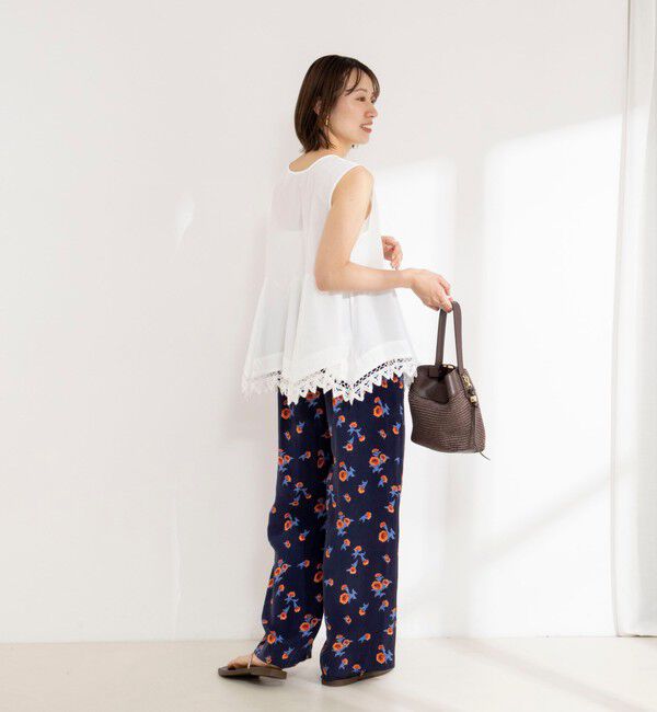 NOLLEY'S「【MARILYN MOON/マリリーンムーン】2WAY handkerchief hem blouse」|シャツ・ブラウス|