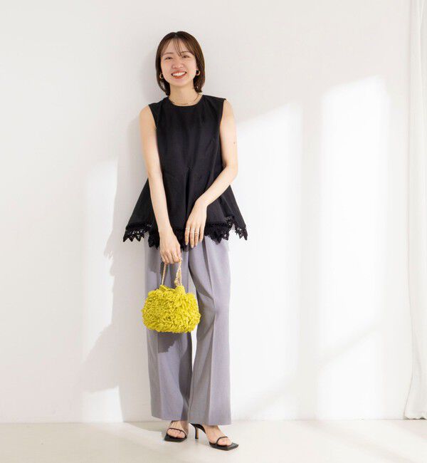 NOLLEY'S「【MARILYN MOON/マリリーンムーン】2WAY handkerchief hem blouse」|シャツ・ブラウス|