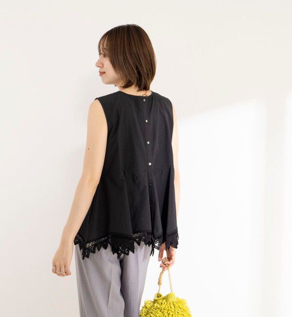 NOLLEY'S「【MARILYN MOON/マリリーンムーン】2WAY handkerchief hem blouse」|シャツ・ブラウス|