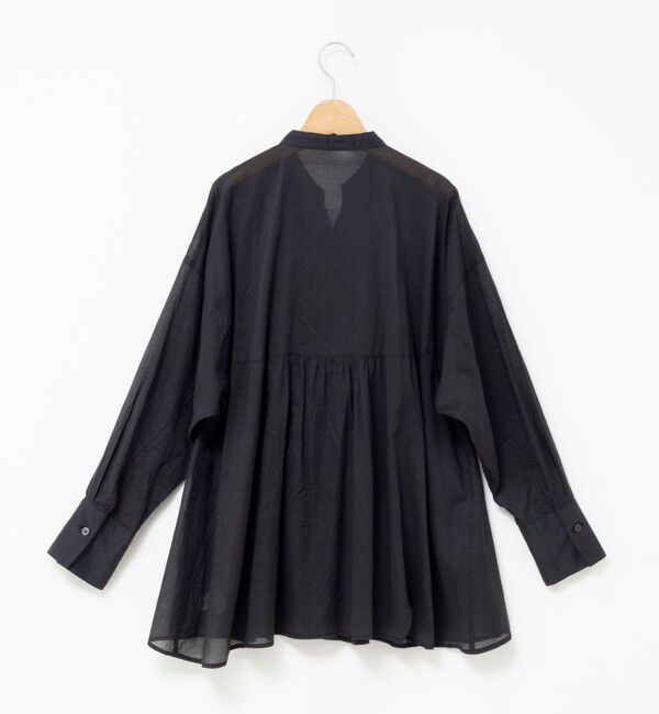 NOLLEY'S「【WEB＆一部店舗限定】【BECシリーズ】綿ボイルピンタックオーバーシャツ」|シャツ・ブラウス|