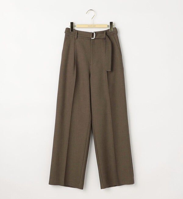NOLLEY'S sophi「《セットアップ対応》ウォッシャブルドライシャークタックセミワイドパンツ」|その他|