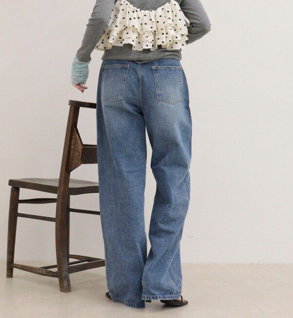 fredy emue「Soft color straight Denim」|デニム|