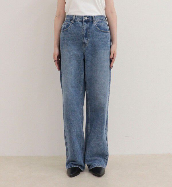 fredy emue「Soft color straight Denim」|デニム|