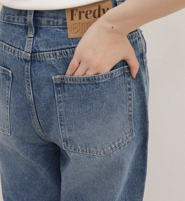 fredy emue「Soft color straight Denim」|デニム|
