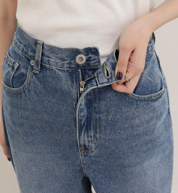 fredy emue「Soft color straight Denim」|デニム|