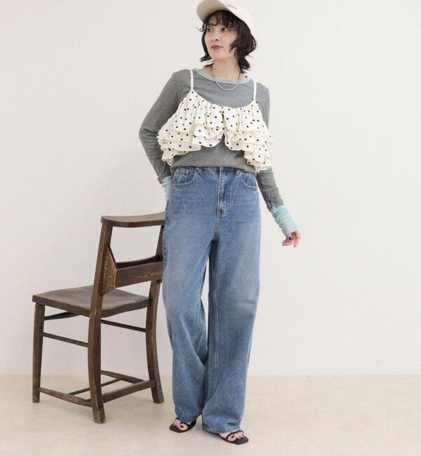 fredy emue「Soft color straight Denim」|デニム|
