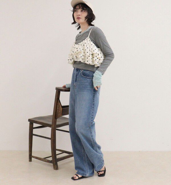 fredy emue「Soft color straight Denim」|デニム|