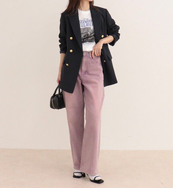 fredy emue「Soft color straight Denim」|デニム|