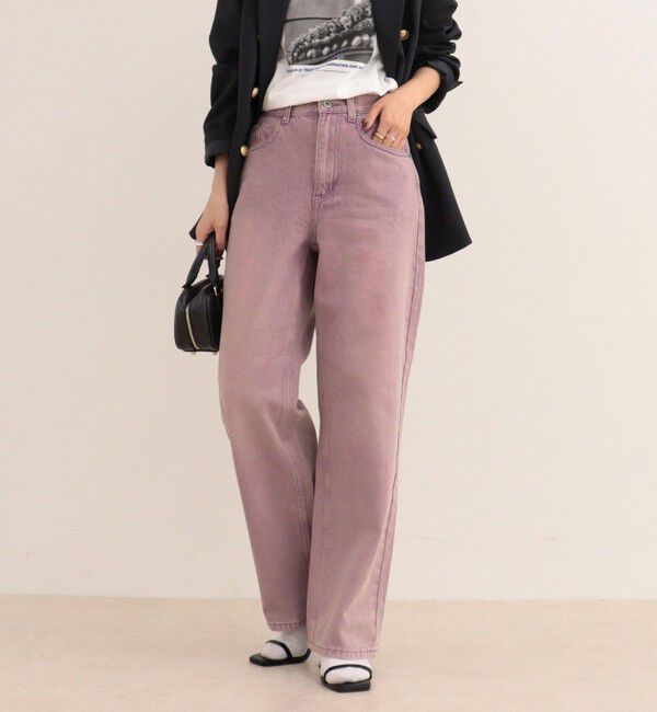 fredy emue「Soft color straight Denim」|デニム|