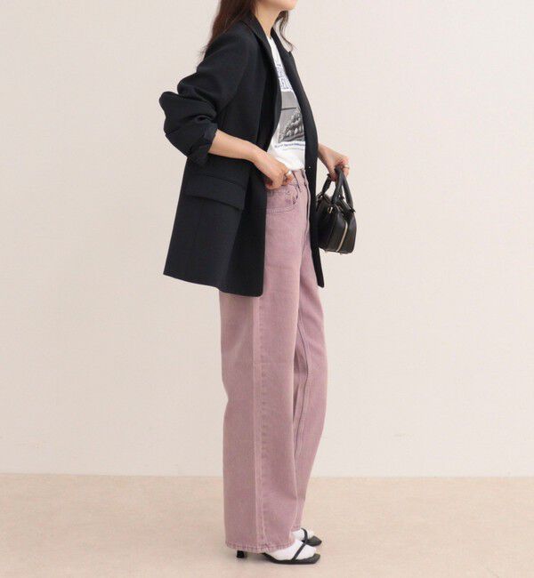 fredy emue「Soft color straight Denim」|デニム|