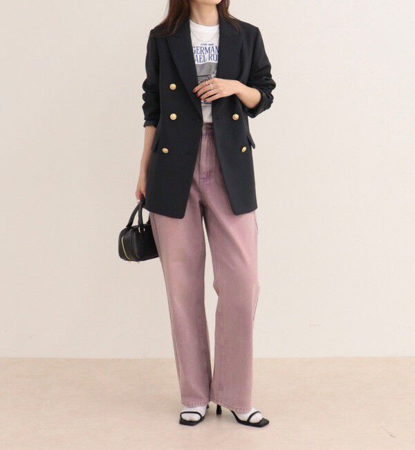 fredy emue「Soft color straight Denim」|デニム|