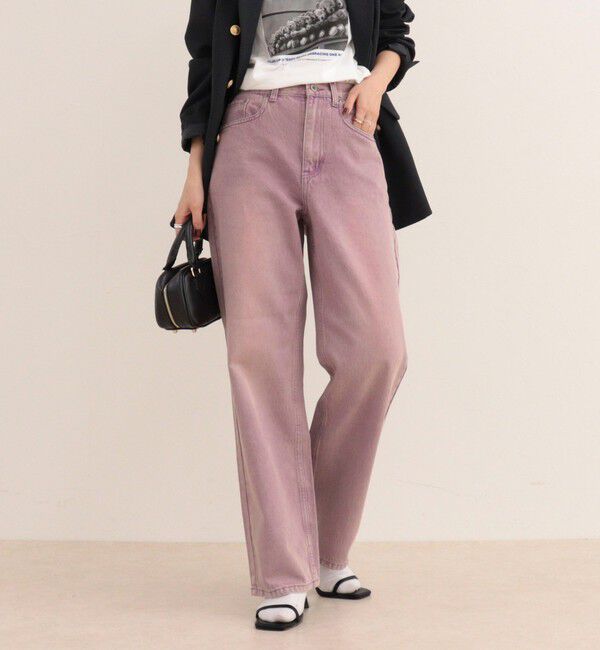 fredy emue「Soft color straight Denim」|デニム|
