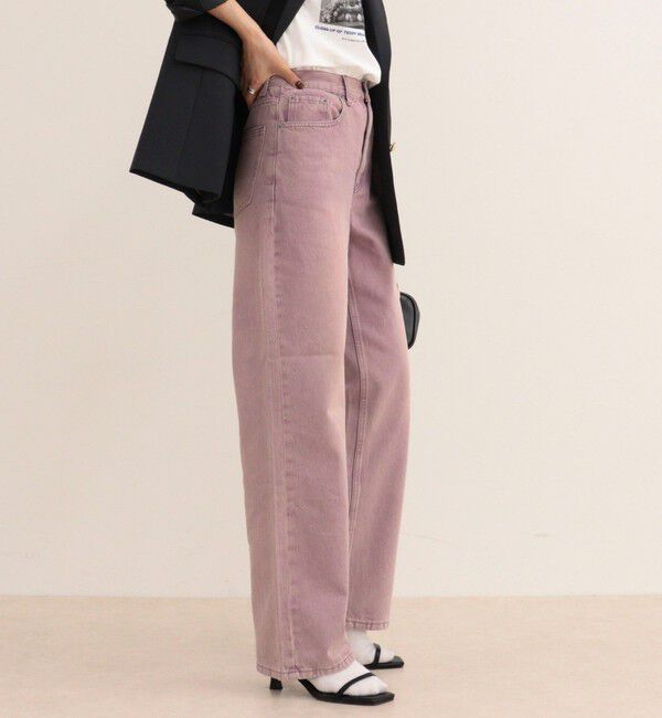 fredy emue「Soft color straight Denim」|デニム|