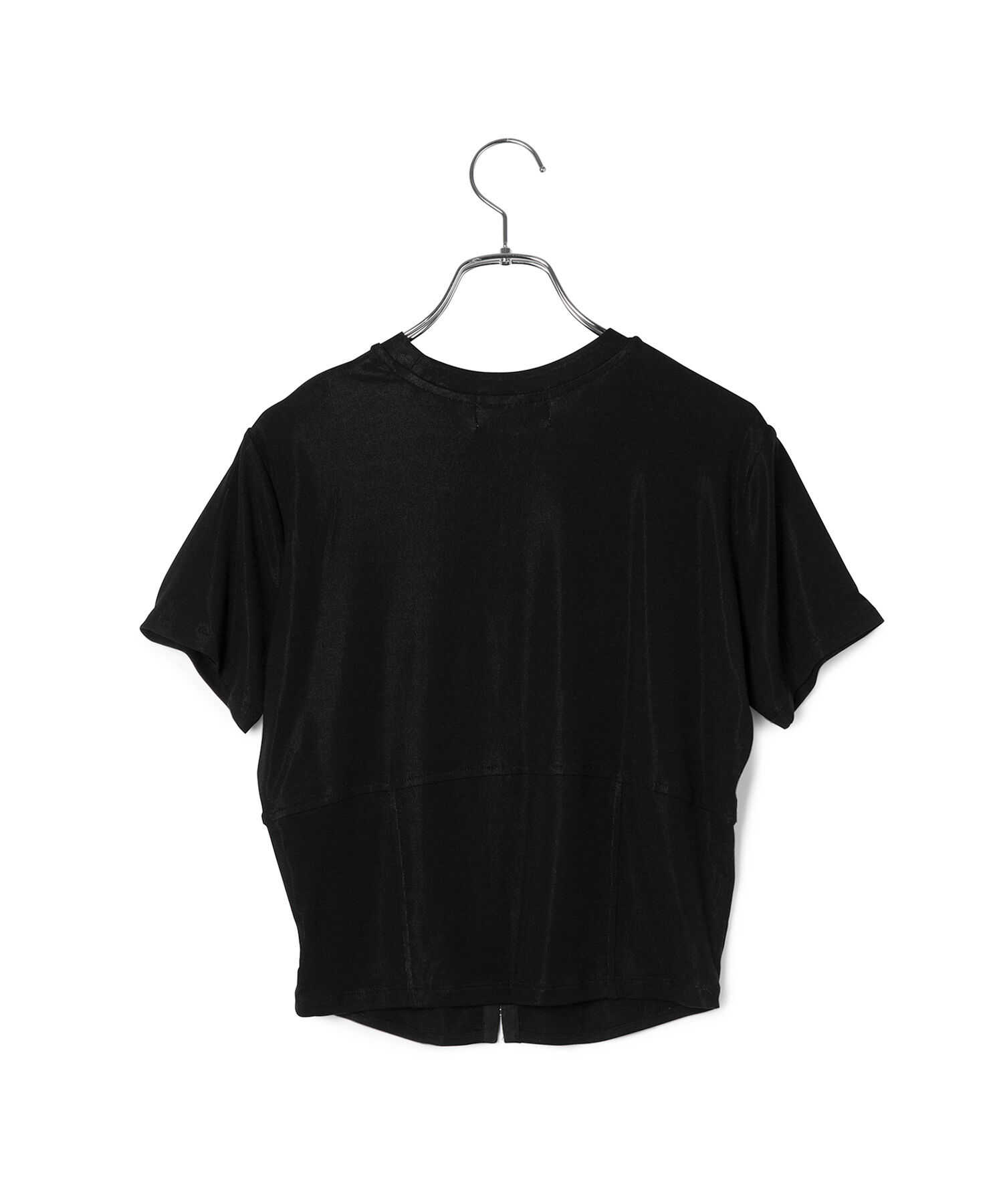 ADAM ET ROPE'「【洗える・ストレッチ・サステナブル】コルセットTシャツ」|Tシャツ・カットソー|