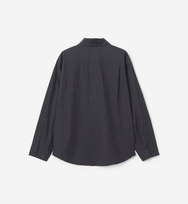 DANTON「DANTON | タイプライター レギュラーカラー長袖シャツ WOMEN」|シャツ・ブラウス|