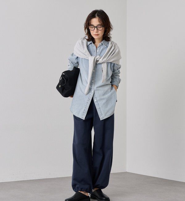  「【A・MONN】【ウエストゴム仕様】WIDE SWEAT PANTS」|その他|