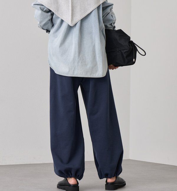  「【A・MONN】【ウエストゴム仕様】WIDE SWEAT PANTS」|その他|
