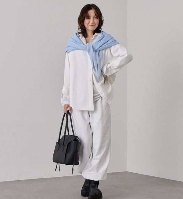  「【A・MONN】【ウエストゴム仕様】WIDE SWEAT PANTS」|その他|