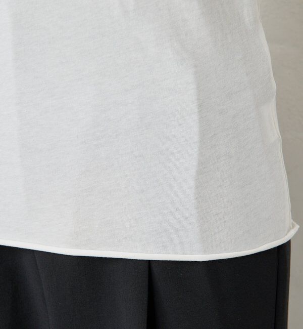  「【La nature linge】キュプラハイツイストヘンリータンク」|Tシャツ・カットソー|