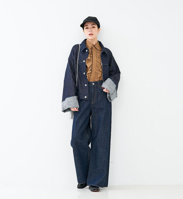 collex「フロントフリルシャツ」|シャツ・ブラウス|