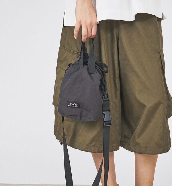 ABAHOUSE「【TAION/タイオン】NON DOWN MOUNTAIN BUCKET BAG」|ショルダー・メッセンジャー|ブラック