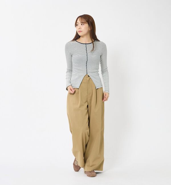 Rouge vif「【Robert P Miller | ロバート・ピー・ミラー】Prib Slit」|Tシャツ・カットソー|