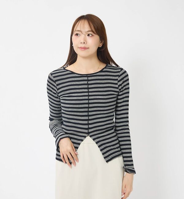 Rouge vif「【Robert P Miller | ロバート・ピー・ミラー】Prib Slit」|Tシャツ・カットソー|