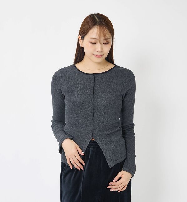 Rouge vif「【Robert P Miller | ロバート・ピー・ミラー】Prib Slit」|Tシャツ・カットソー|