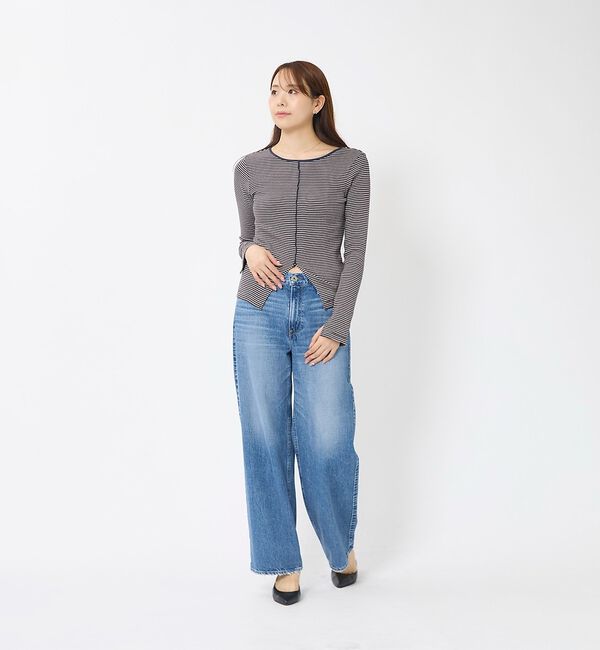 Rouge vif「【Robert P Miller | ロバート・ピー・ミラー】Prib Slit」|Tシャツ・カットソー|