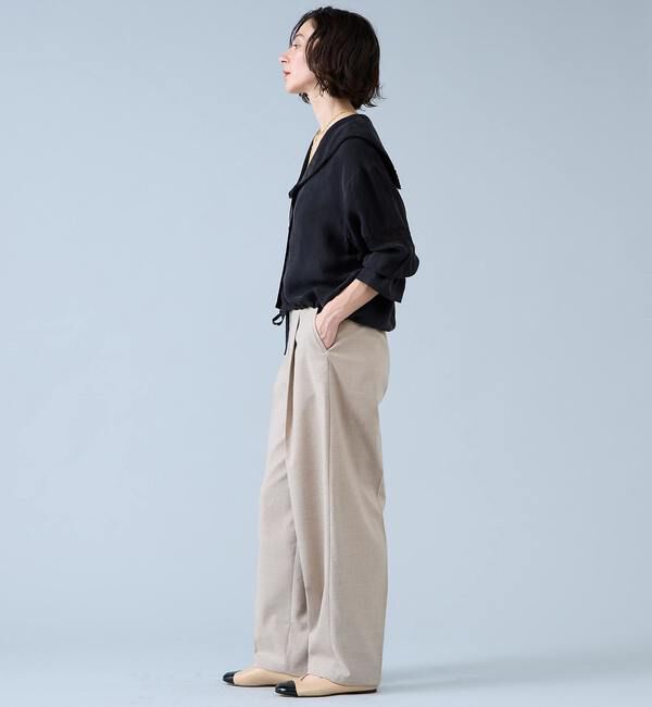 Liesse「麻調カーブパンツ」|その他|