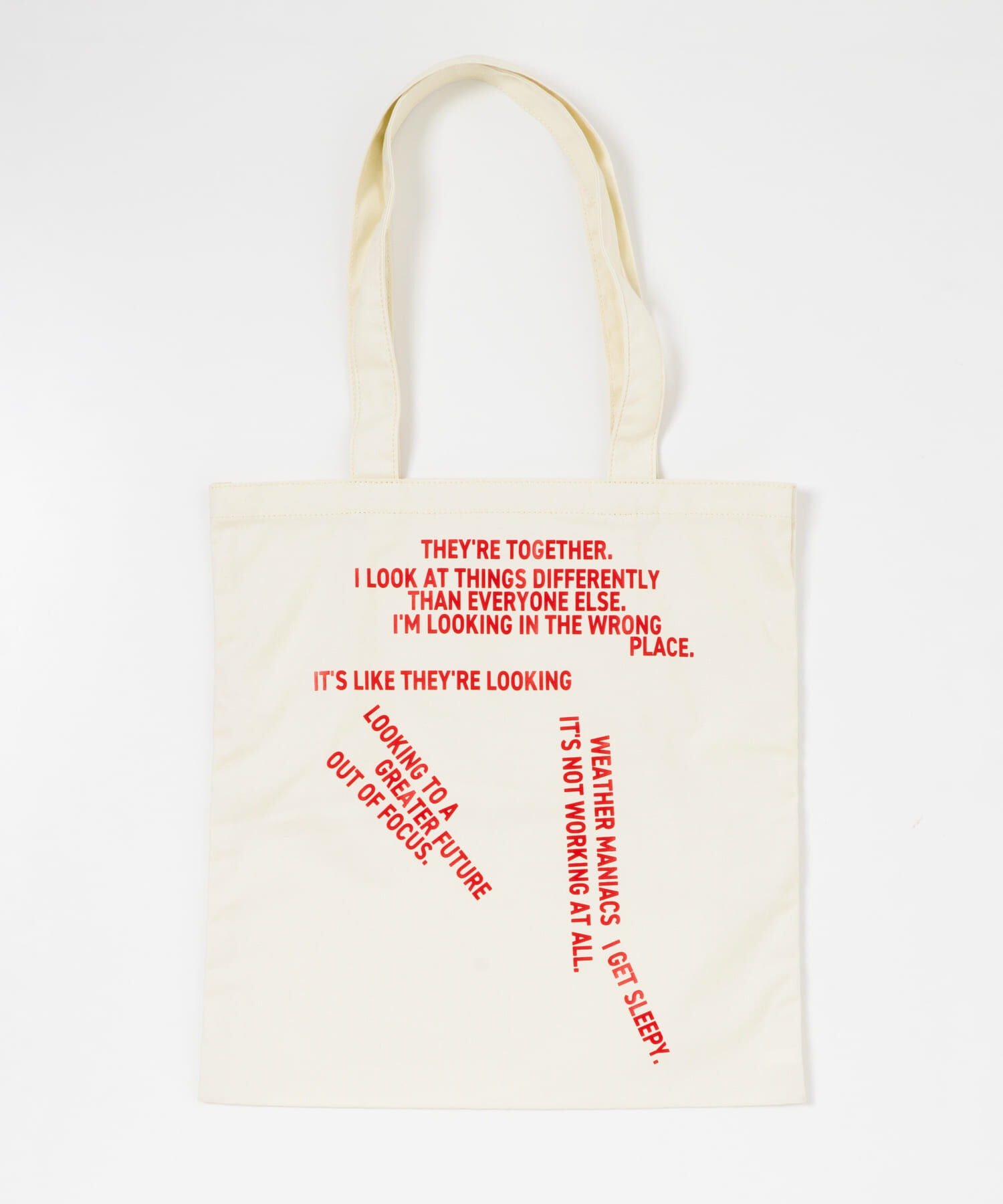 RODE SKO「Pas De DANSE　Letter ToteBag」|トートバッグ|