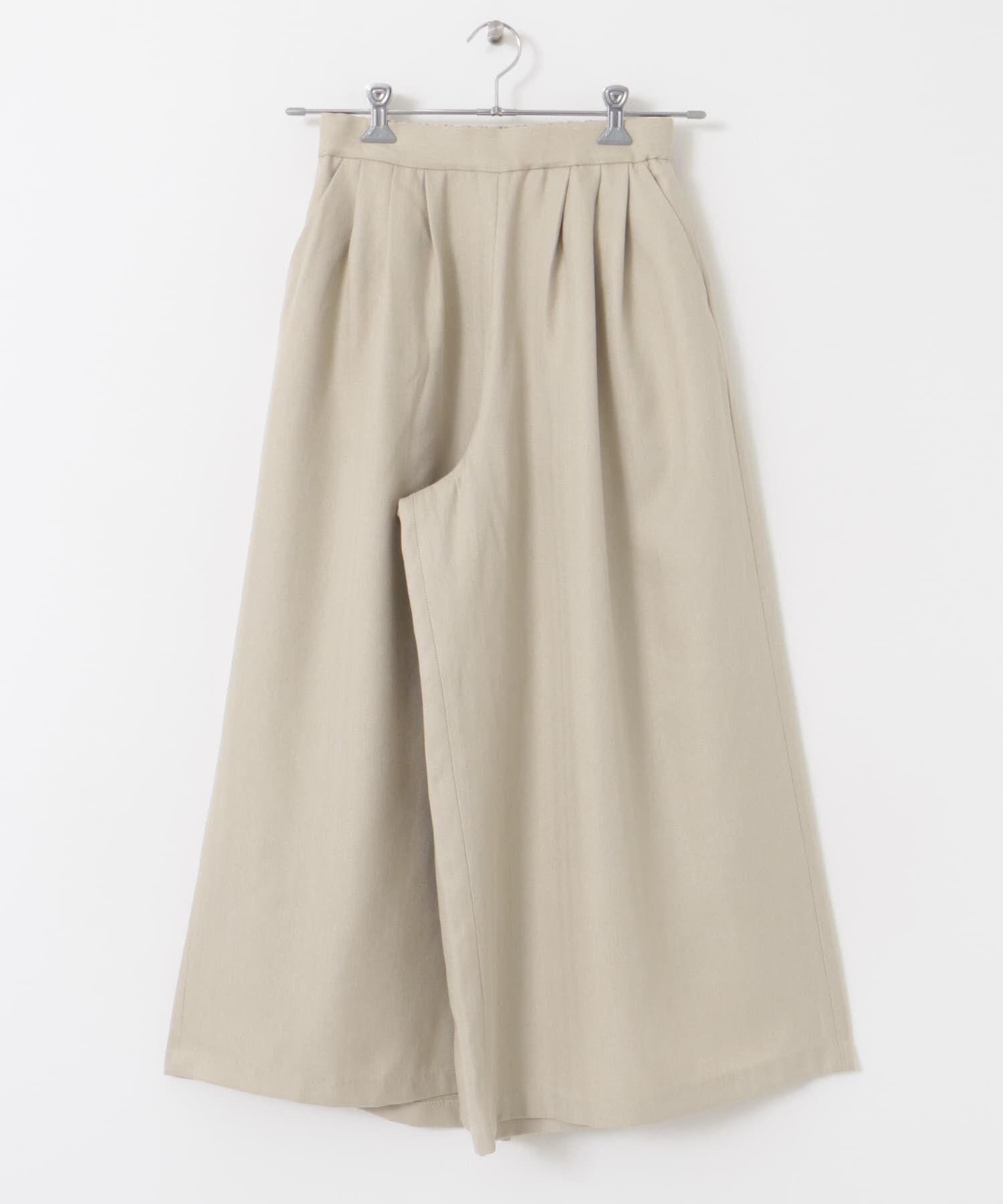 URBAN RESEARCH DOORS「メランジヘリンボーンギャザーワイドパンツ」|その他|