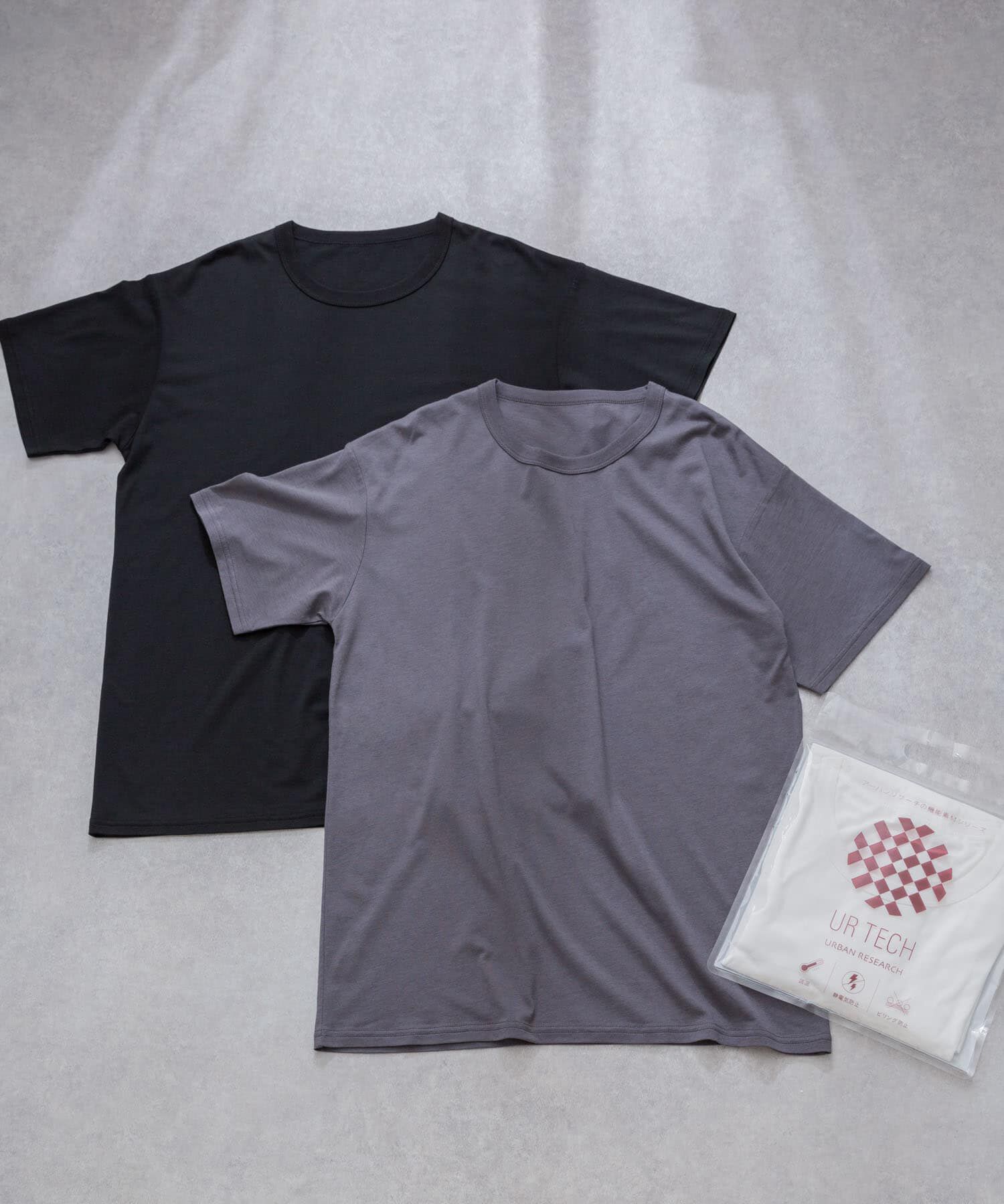 URBAN RESEARCH「『UR TECH』クルーネックTシャツ」|Tシャツ・カットソー|