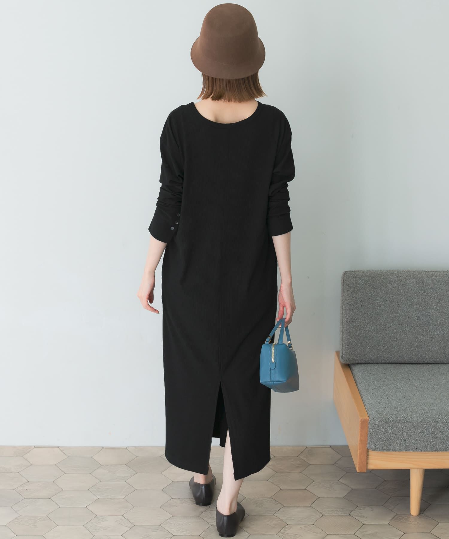 URBAN RESEARCH ROSSO「2wayネックリブカットソーワンピース」|ワンピース|