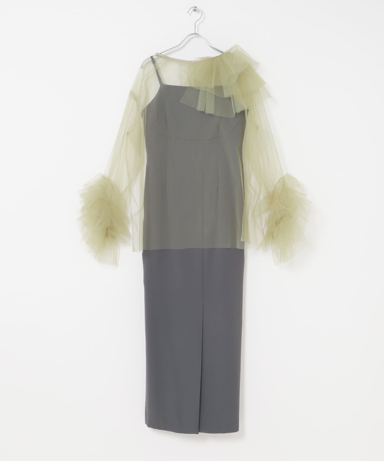 URBAN RESEARCH ROSSO「ANDRESD　BLOOMING TULLE DRESS」|ワンピース|